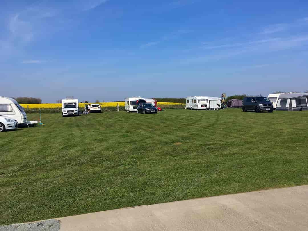 Hollym Holiday Park: Touring pitches with optional electric hook up