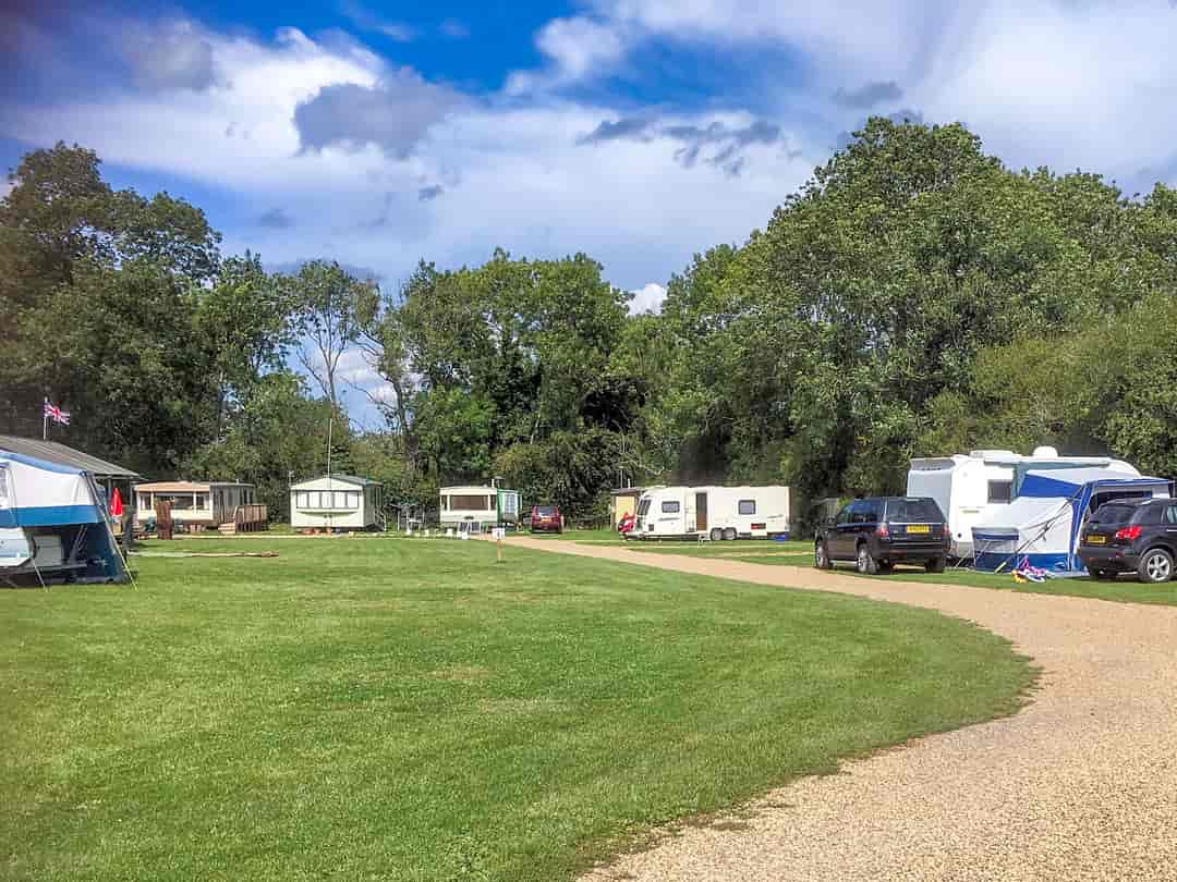 Park Farm Camping: Electric pitches and static caravans