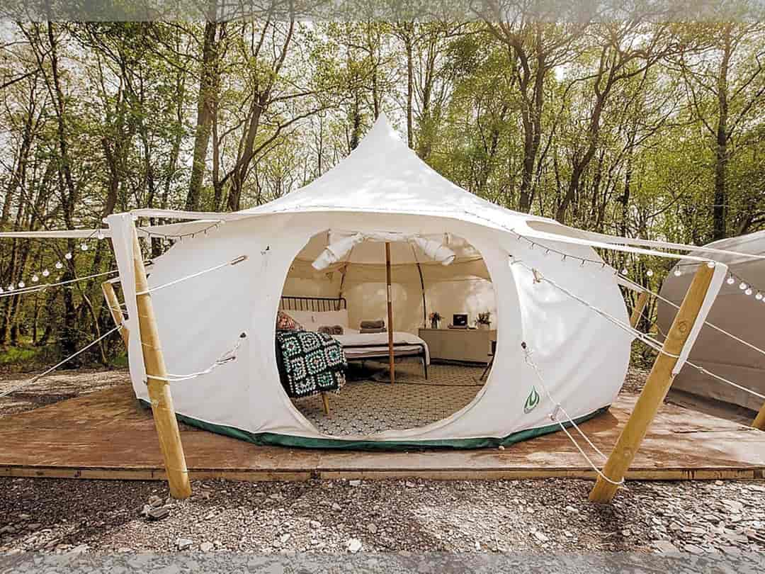 Ty Llewelyn Glamping and Camping: Belle tent