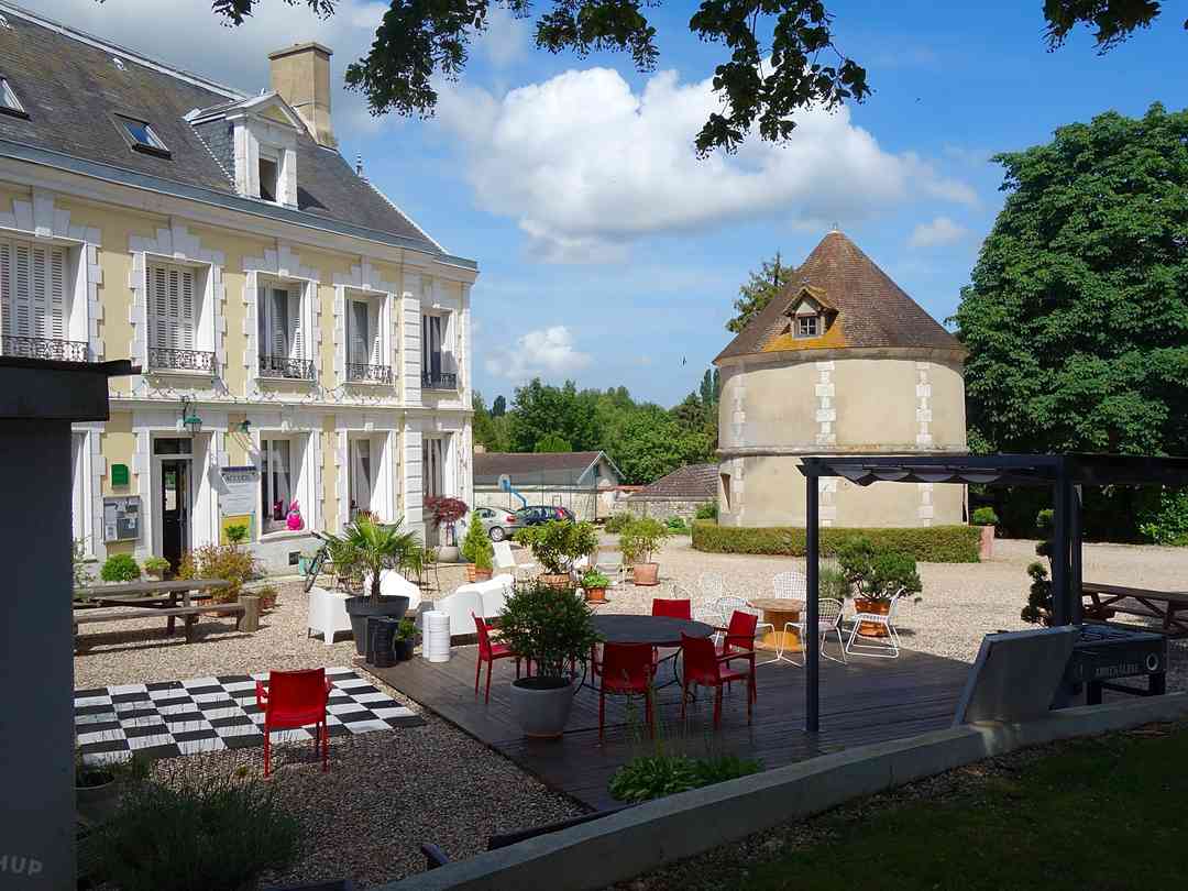 Château de Bouafles: Reception area