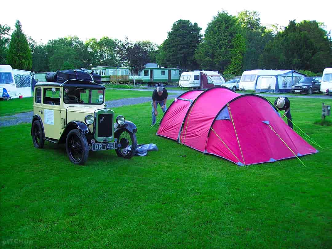 Disserth Caravan and Camping Park: Travelling in style