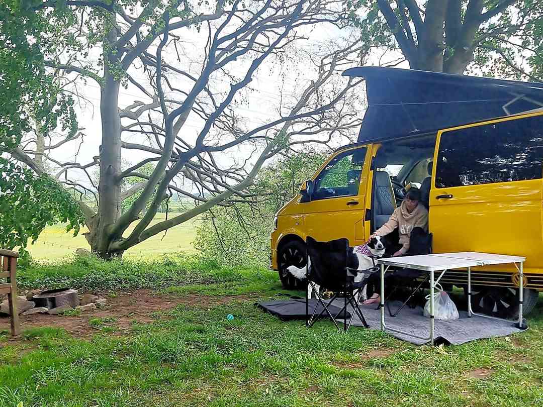 Wrekin View Retreat: River View Pitch - lovely and exclusive (photo added by manager on 05/06/2022)