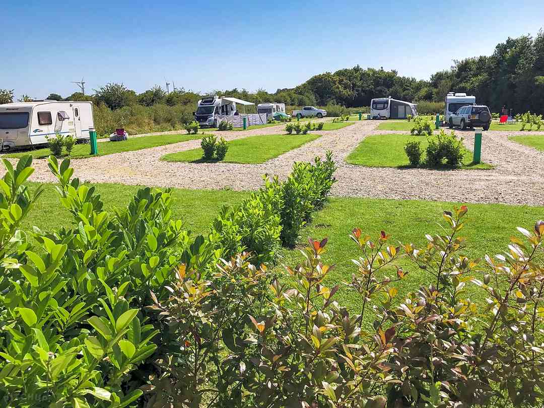 Electric touring pitches (photo added by manager on 11/08/2022) Halesworth Holiday Park: Electric touring pitches (photo added by manager on 11/08/2022)