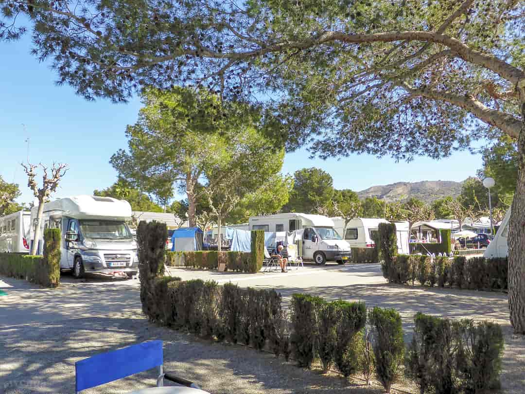 Camping El Raco: Pitches on site