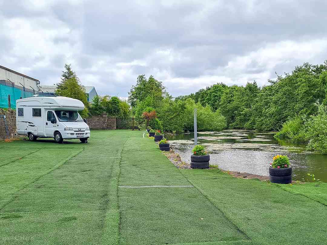 Marina Base Camp: Visitor image of the view of the site