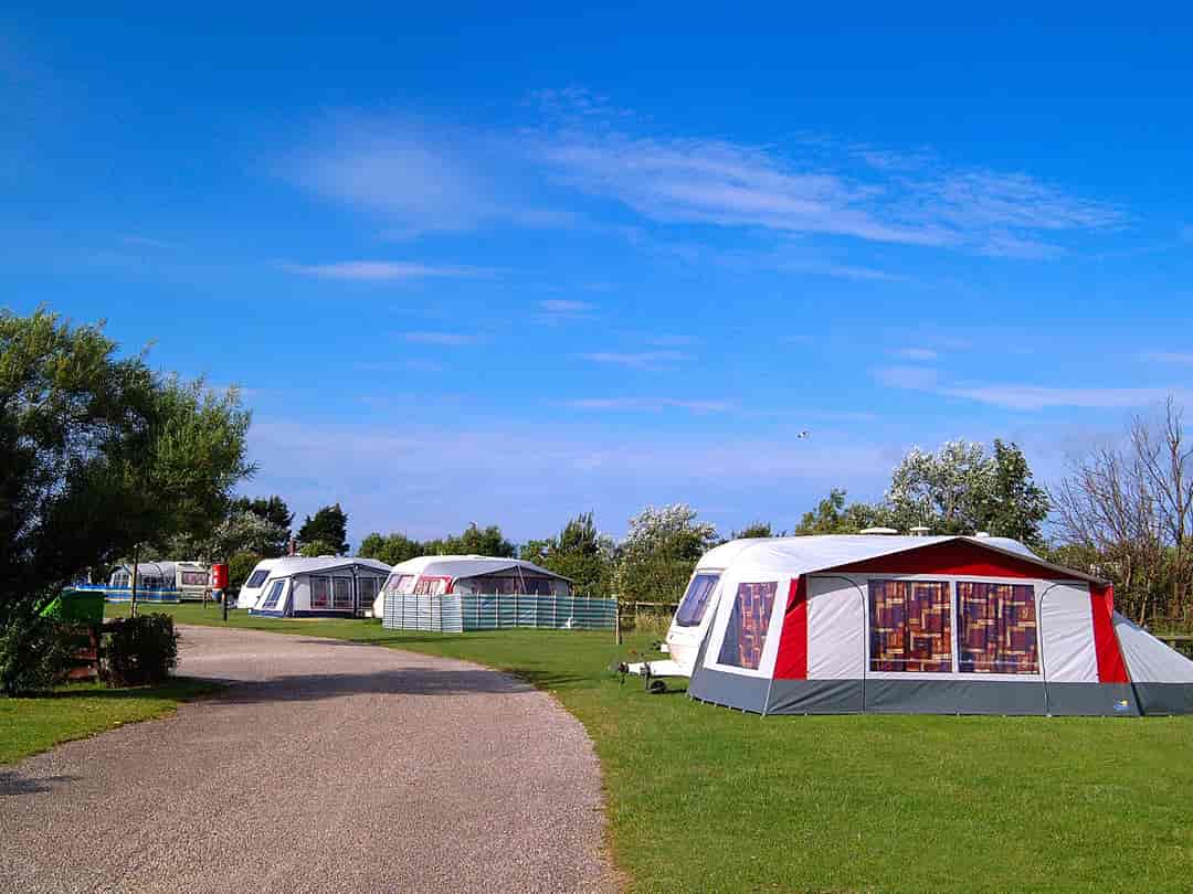 Ty Mawr Holiday Park: Spacious pitches