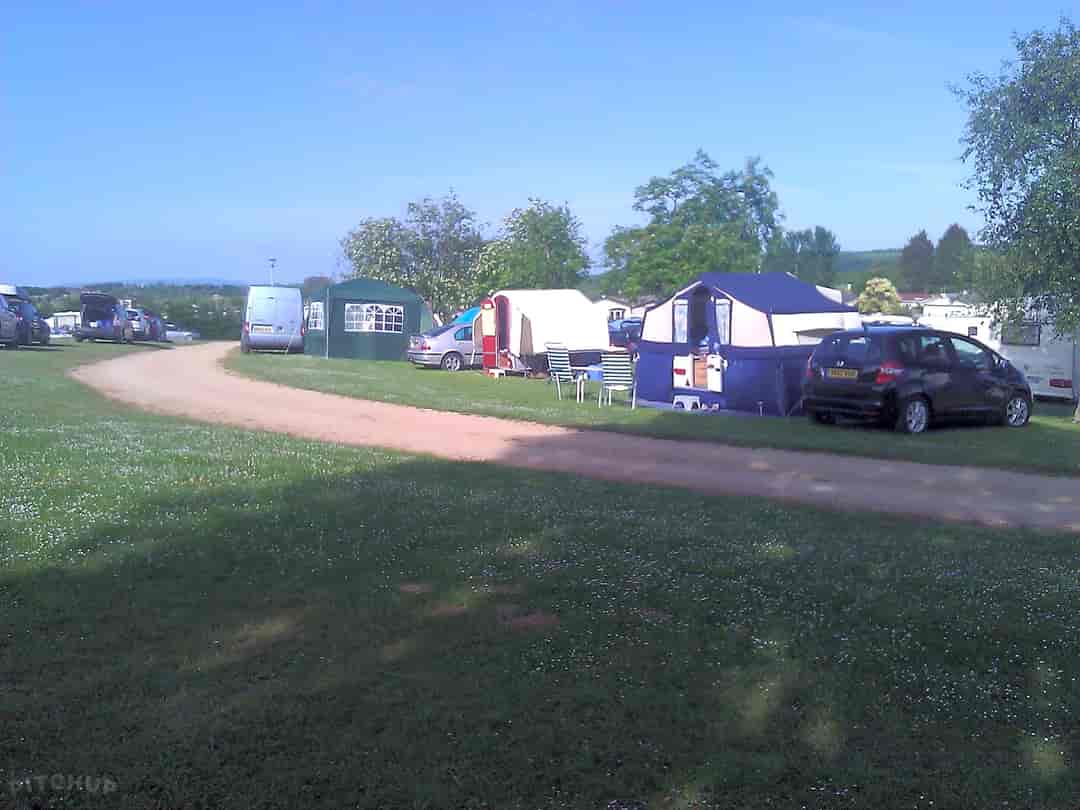 Dodwell Park: The camping field