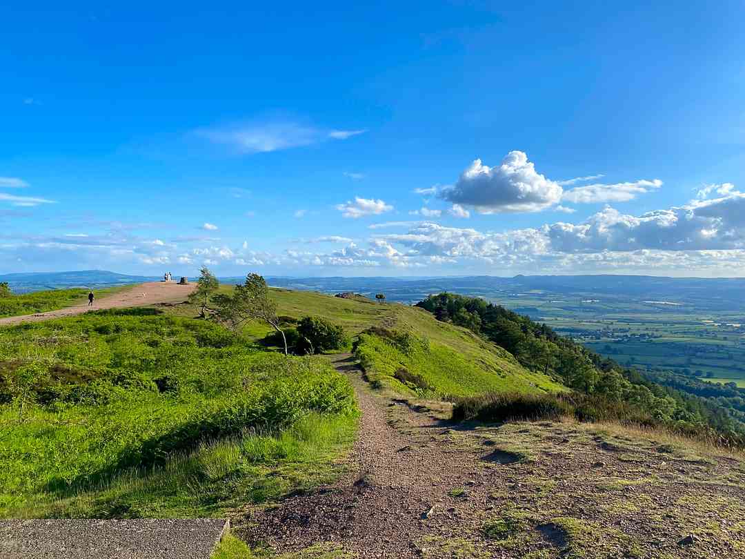 Wrekin Rocks: view from the summit of the Wrekin (photo added by manager on 31/10/2025)