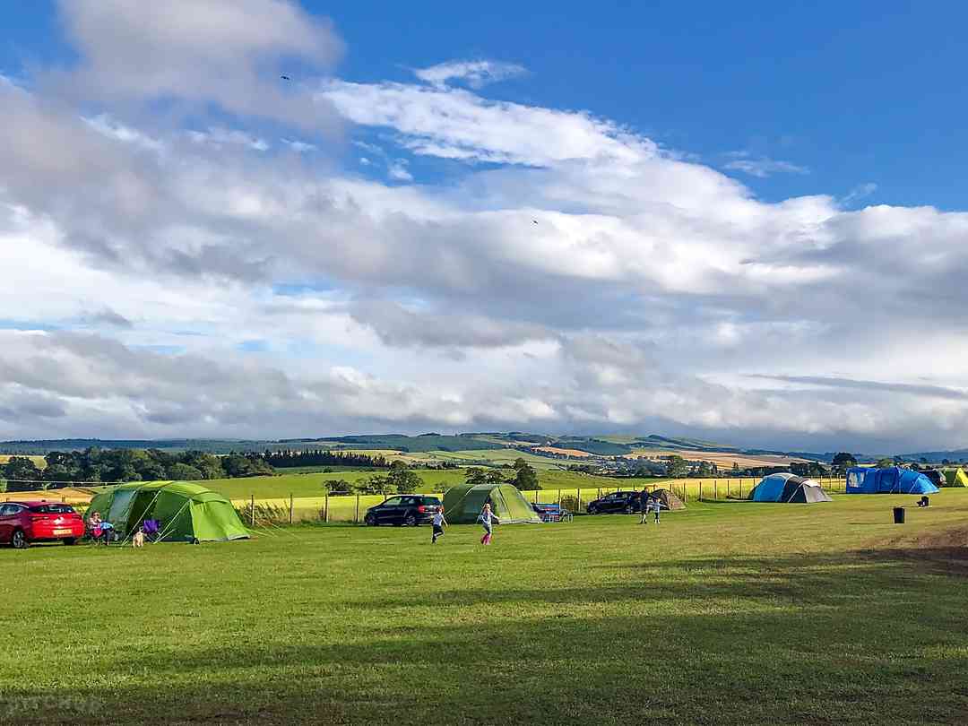 Lilliardsedge Holiday Park: Amazing open views from the pitches (photo added by manager on 12/07/2022)