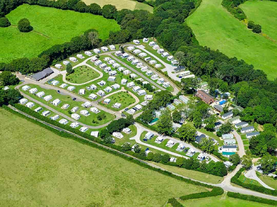 Castle Brake Holiday Park: Aerial view