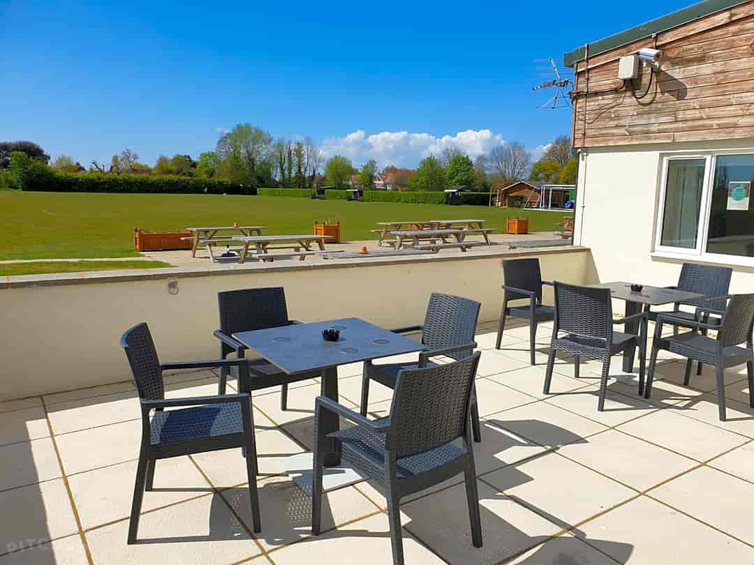 The Fishbourne Centre: Bar outdoor seating (photo added by manager on 26/03/2023)