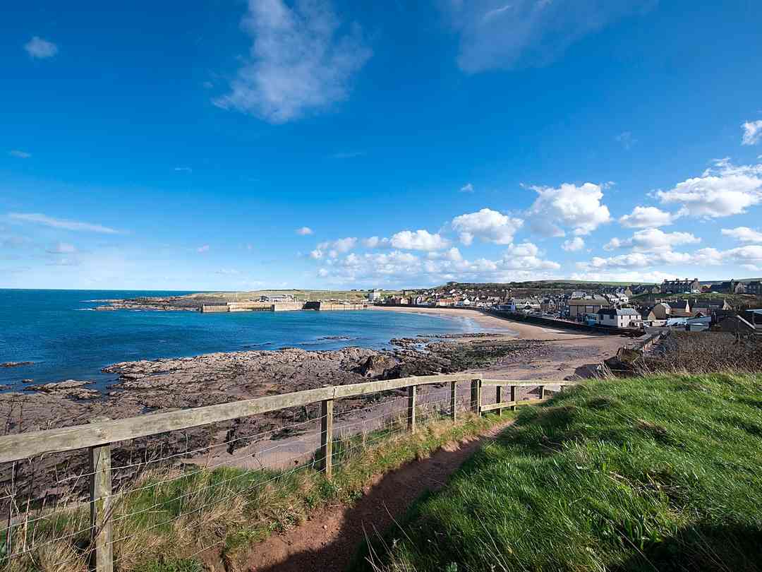 Eyemouth Holiday Park: Amazing views