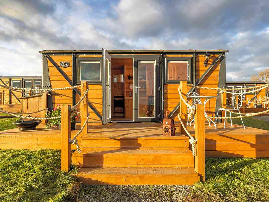 the gables pod camping bishop auckland pitchup