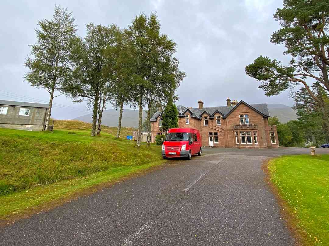 Ledgowan Lodge: Visitor image of their electric pitch location