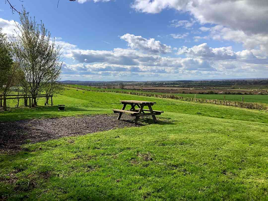 The Real Campsite at Park Farm: Stunning views from every pitch (photo added by manager on 03/05/2022)