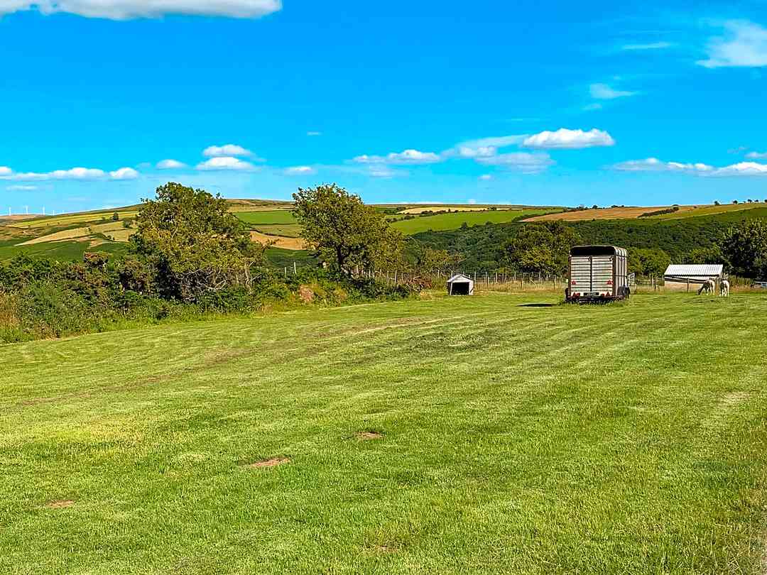 Tal-y-Fan Farm: Views from the pitches