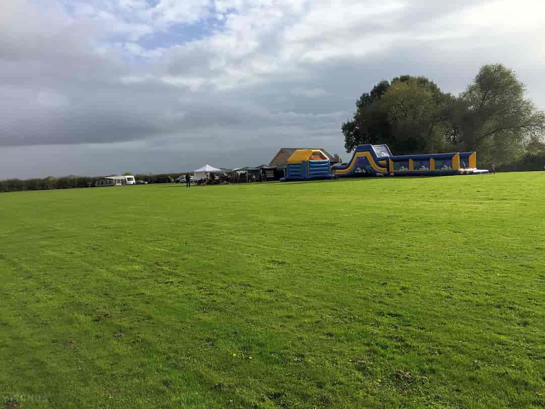 Hill Farm Caravan and Camping Site: View of the site