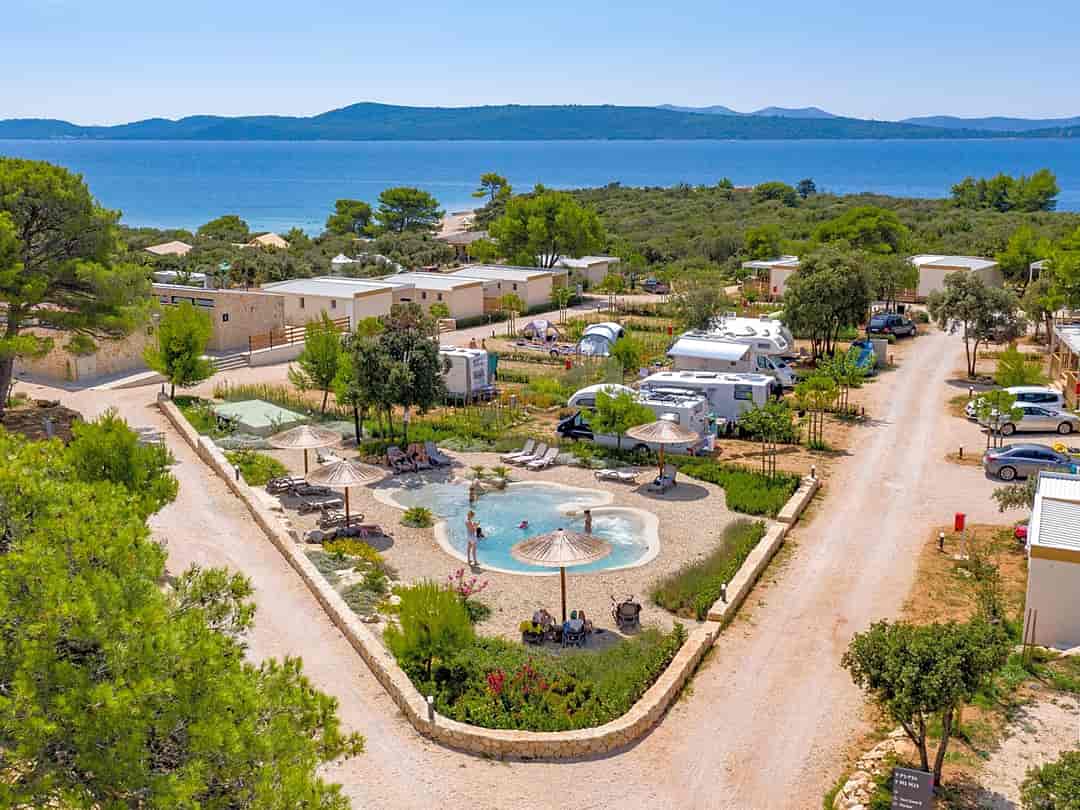 Camping Ugljan Resort: panorama view
