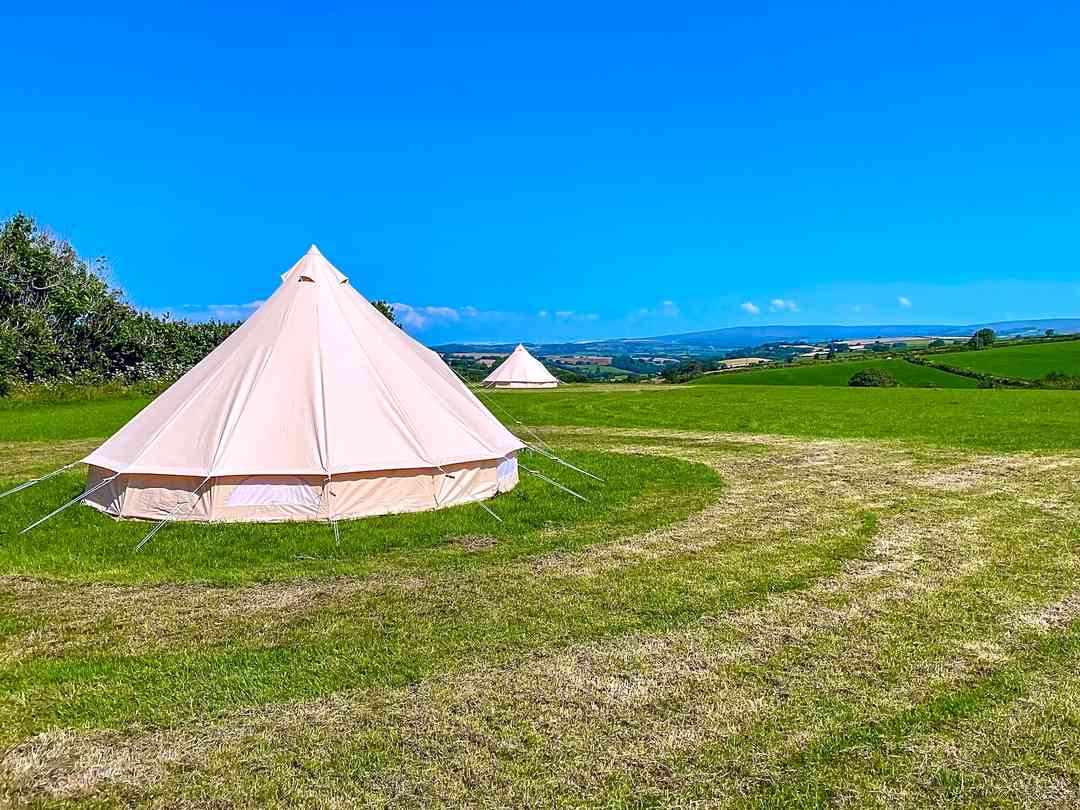 South Devon Wild Camping: Bell tents (photo added by manager on 29/03/2023)