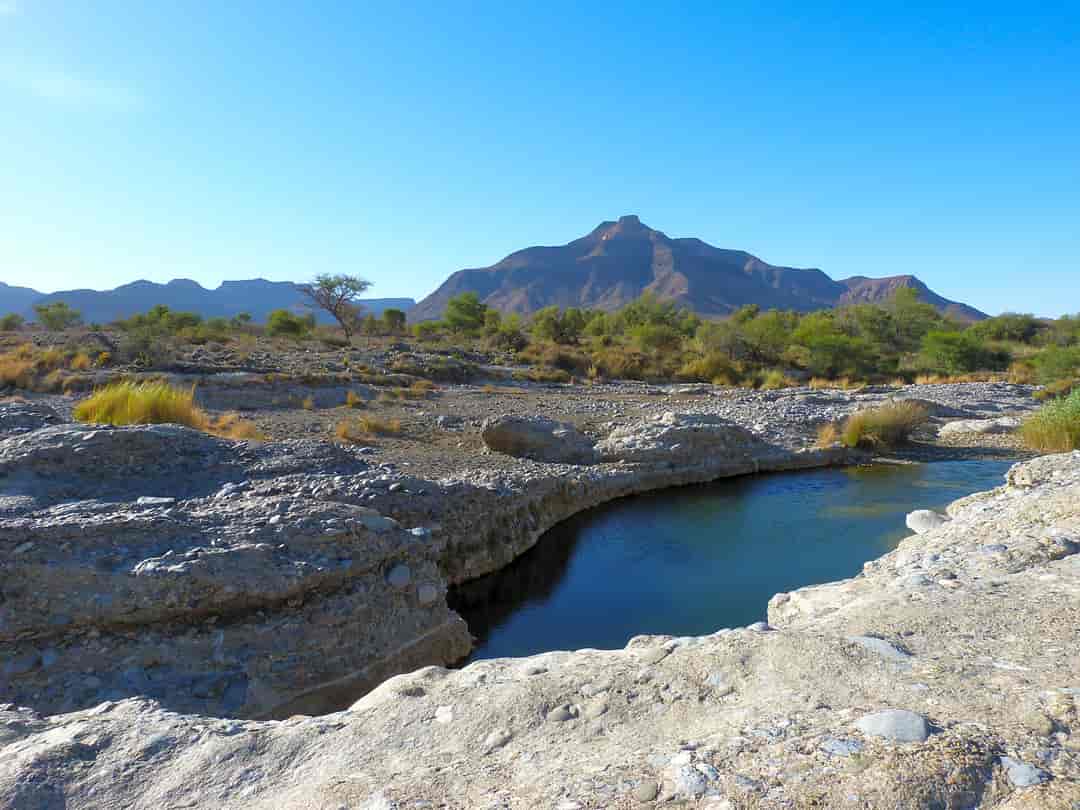 Hauchabfontein Camping: Rock pools