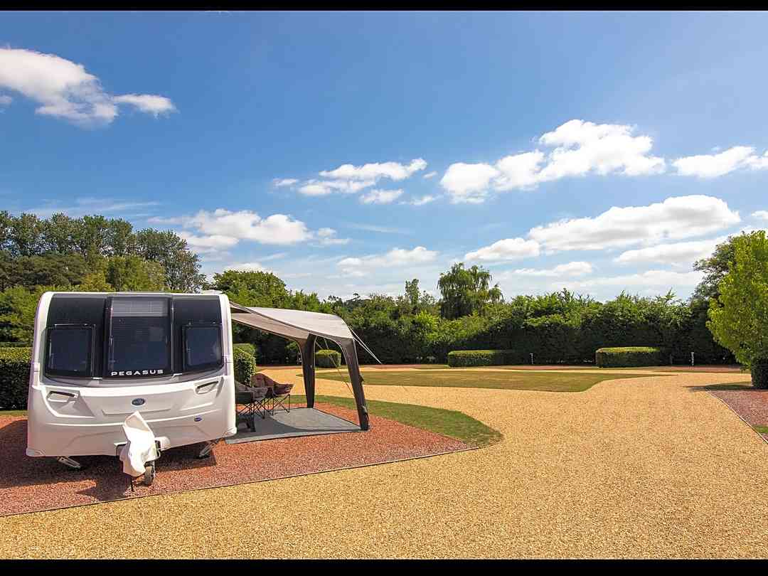 Fully serviced pitches 2-6 (photo added by manager on 23/07/2025) The Beeches Touring Park: Fully serviced pitches 2-6 (photo added by manager on 23/07/2025)