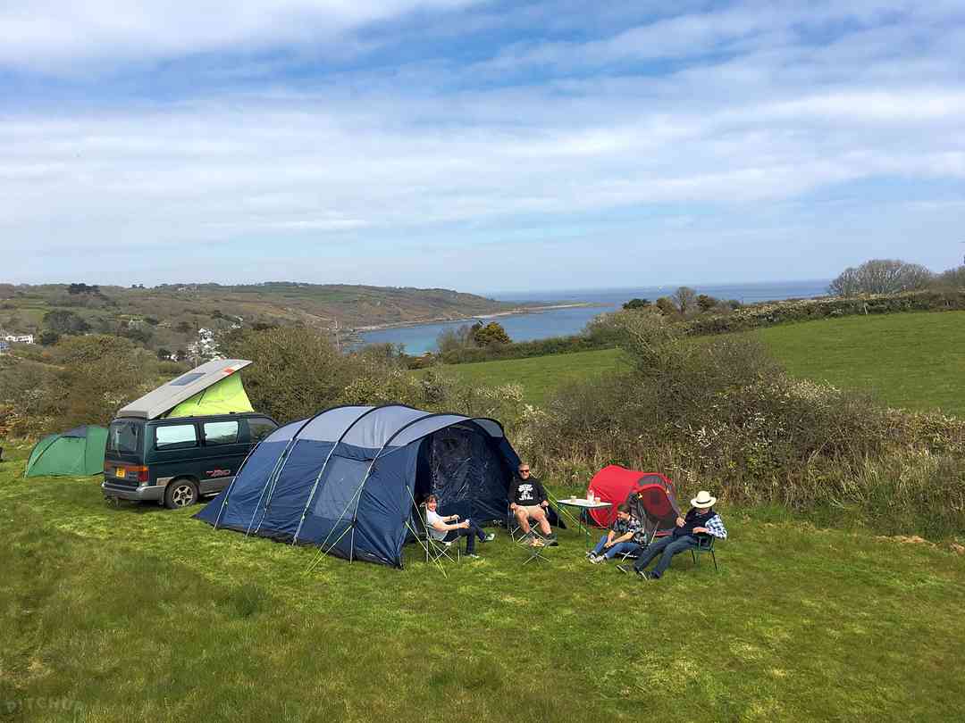 Find Cheap Tent Camping Sites In Coverack Cornwall Pitchup