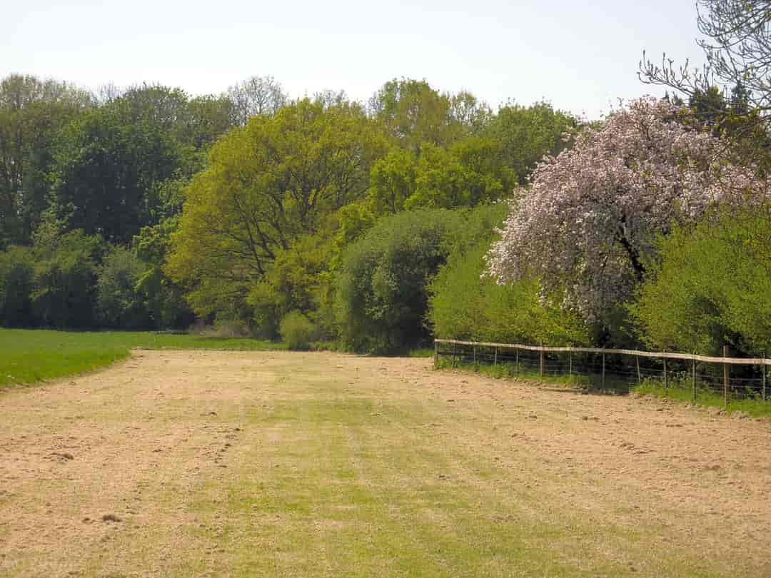 The Stables: View down the field