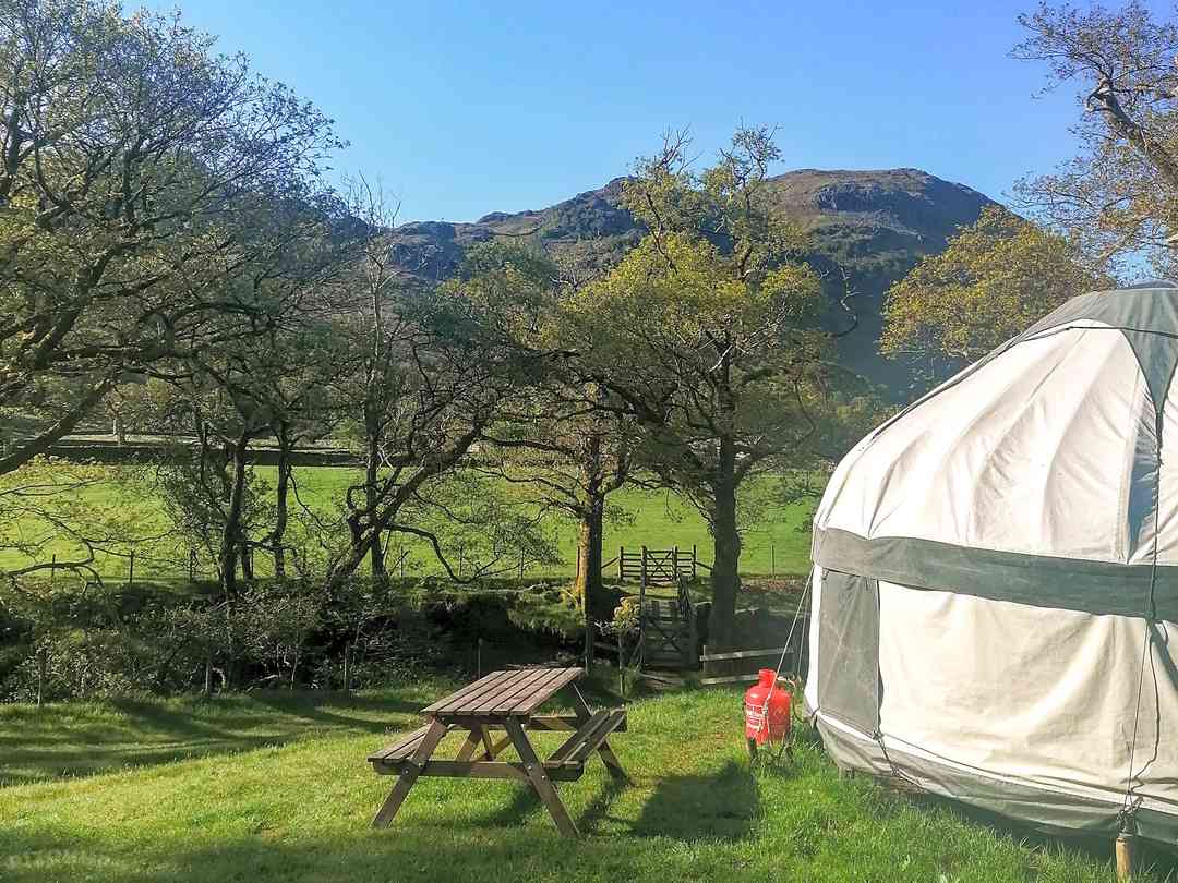 Yurt camping lake district store