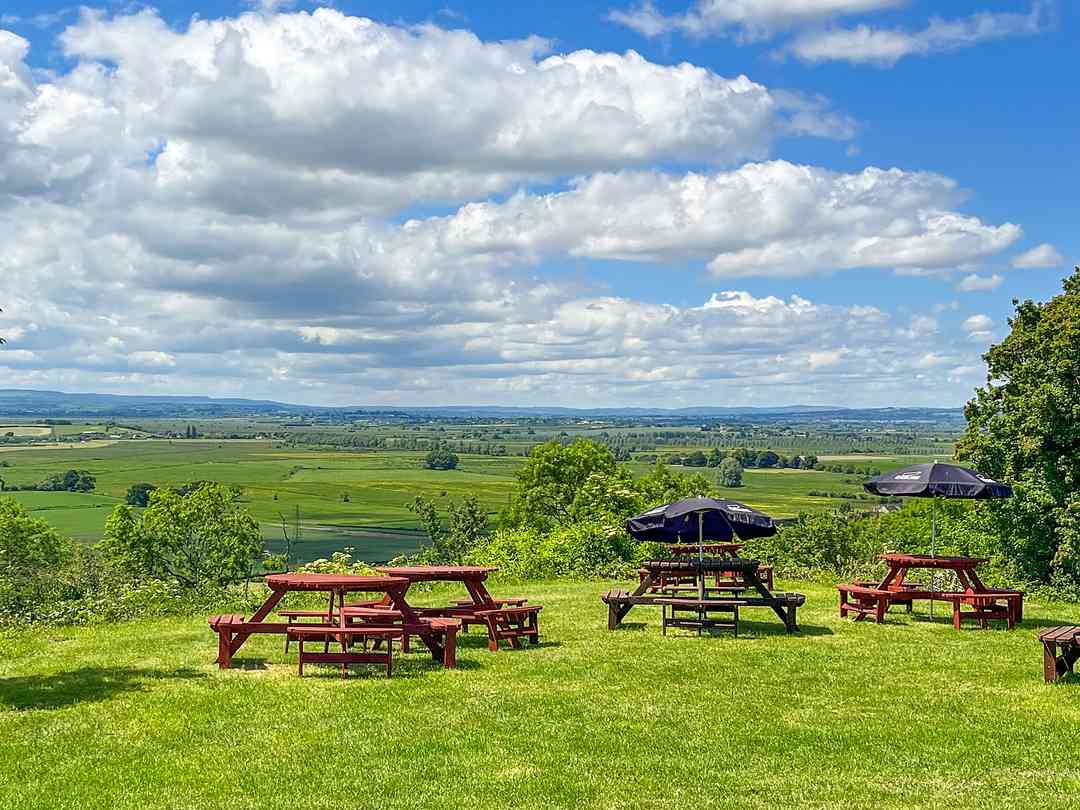Bowdens Crest Caravan and Camping Park: View from the site (photo added by manager on 13/09/2022)