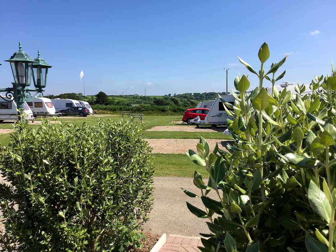 Parkland Caravan and Camping Site: Spacious super pitches (photo added by manager on 26/06/2019)