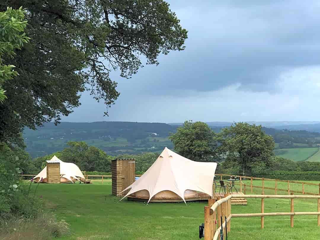 Little Oak Meadow: The bell tents
