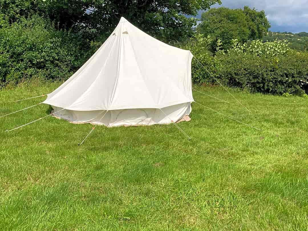 Unthank Lane Farm: Bell tent exterior