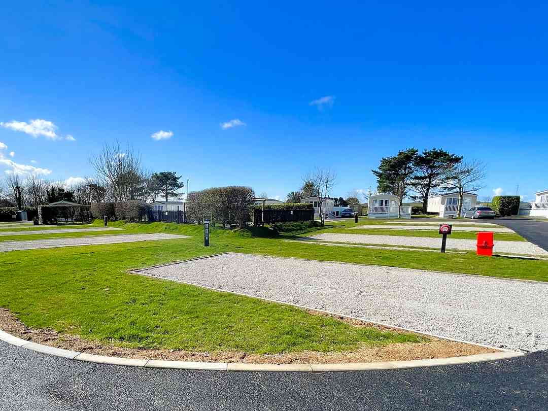 St Agnes Holiday Park: View of the touring pitches (photo added by manager on 15/08/2022)