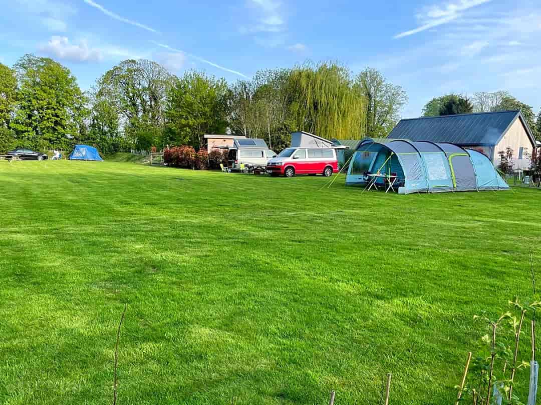 Muster Point Campsite: Camping field in use - early May (photo added by manager on 19/05/2023)