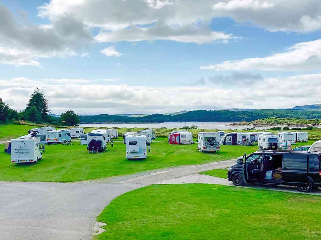 Castle Point Caravan Site: Beautiful views, beautiful site (photo added by manager on 15/08/2022)