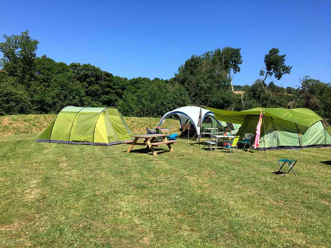 Painswick Glamping: Lots of space to spread out (photo added by manager on 12/11/2018)