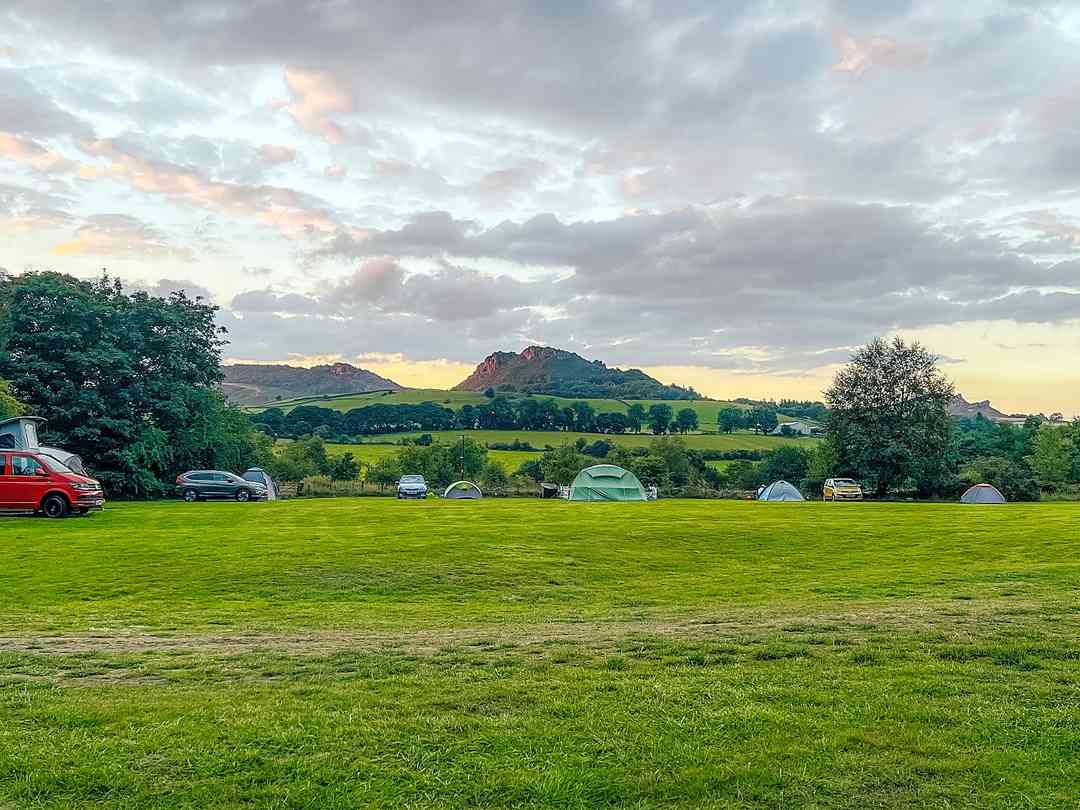 Camping at The Hollies