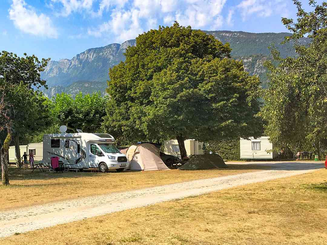 Camping Le Lanfonnet: Mountain scenery