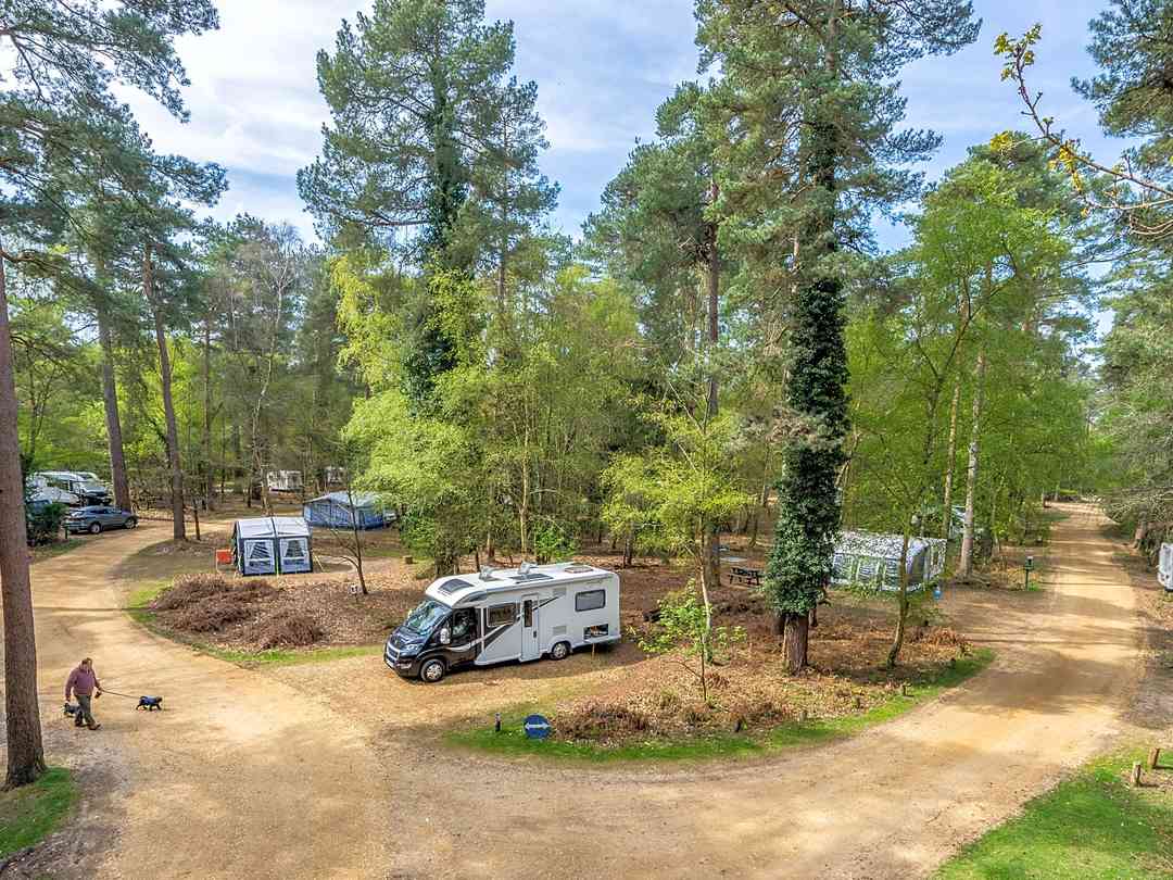 Hardstanding pitches (photo added by manager on 01/16/2025) Setthorns Campsite: Hardstanding pitches (photo added by manager on 01/16/2025)