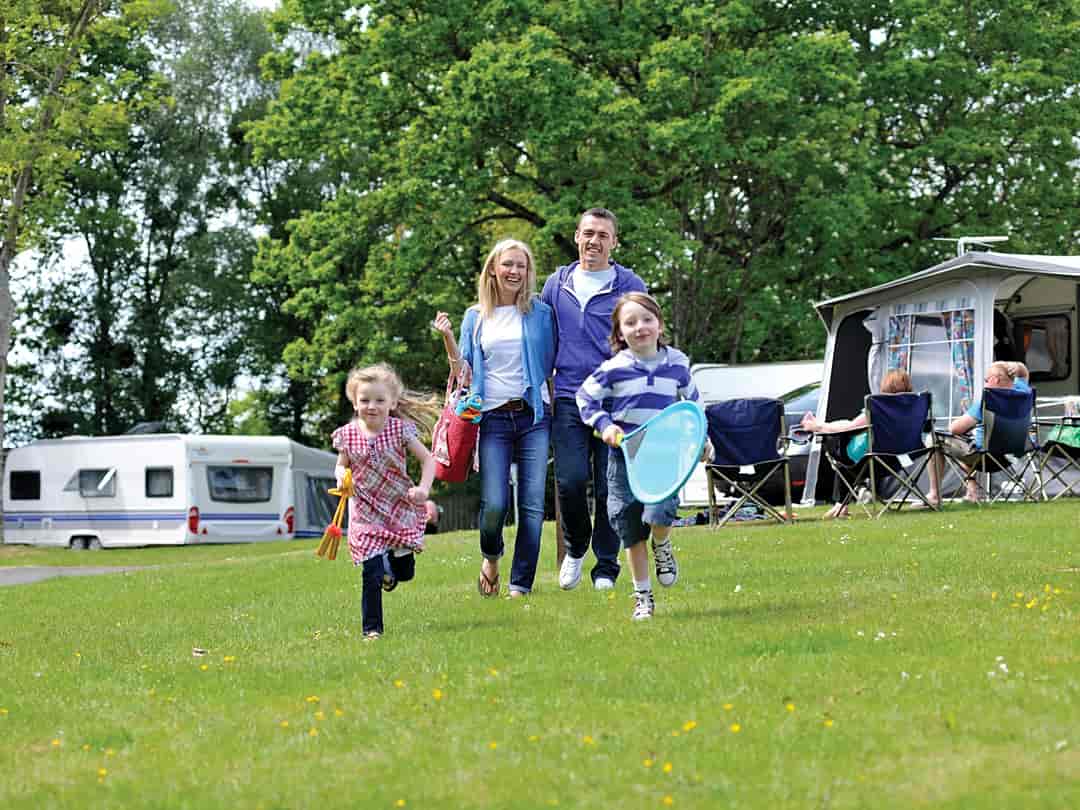 Sundrum Castle Holiday Park: Space for the kids to play