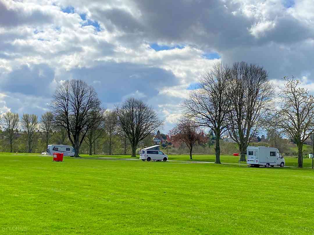 Camping at West Midlands Showground