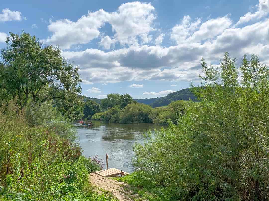 Huntsham Bridge Camping: Visitor image of the view from the site