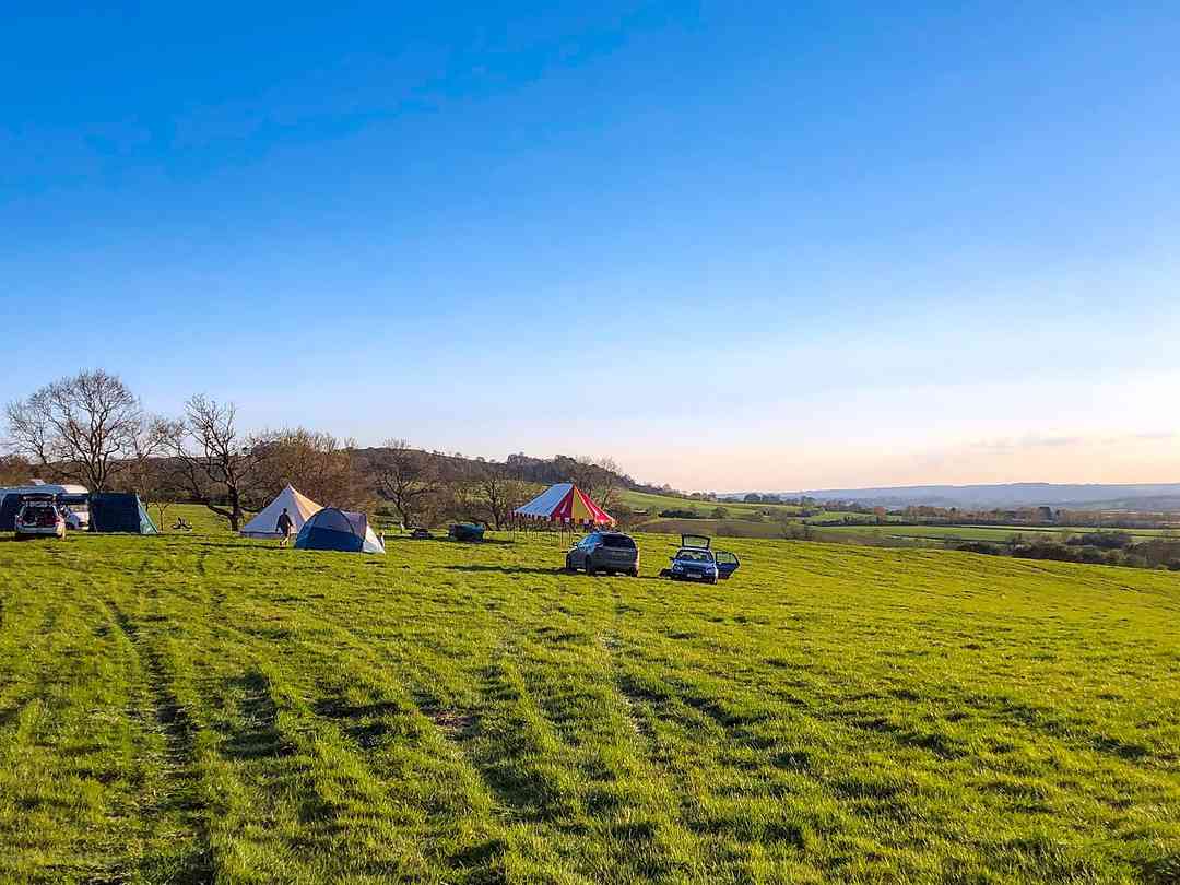 Aylesmore Farm Campsite: Visitor image of pitches on site (photo added by manager on 29/09/2022)