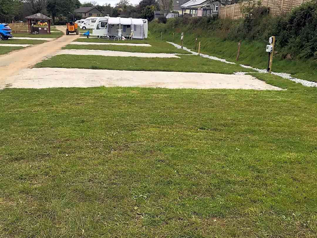 Mill Lane Campsite: Top field own water hook up and drain