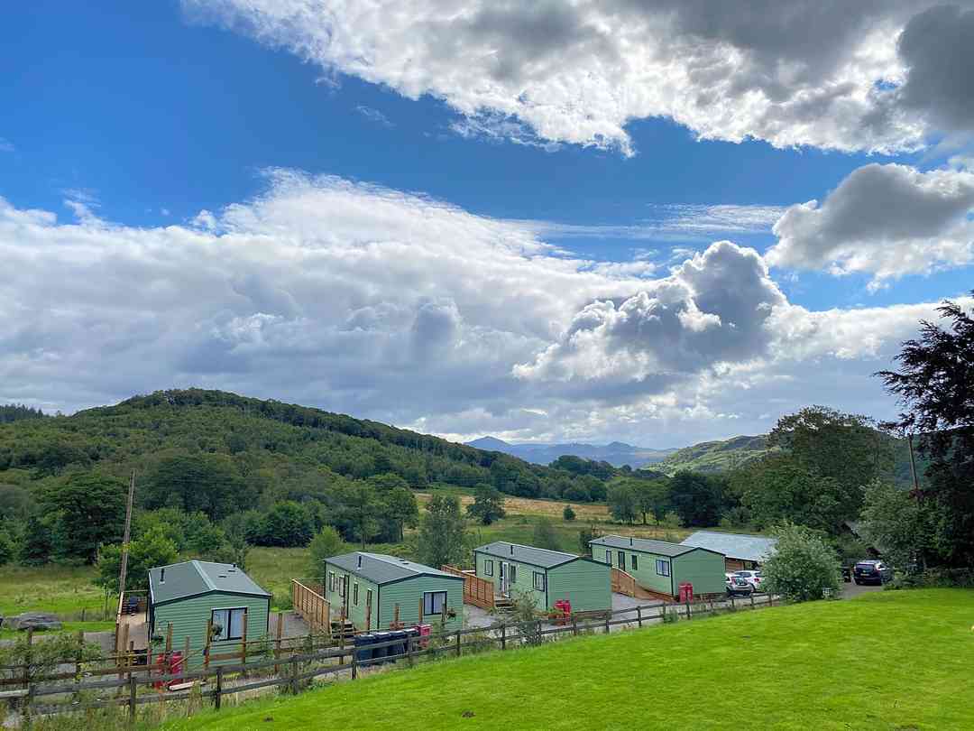 Parkgate Farm Holidays: View over the caravans.