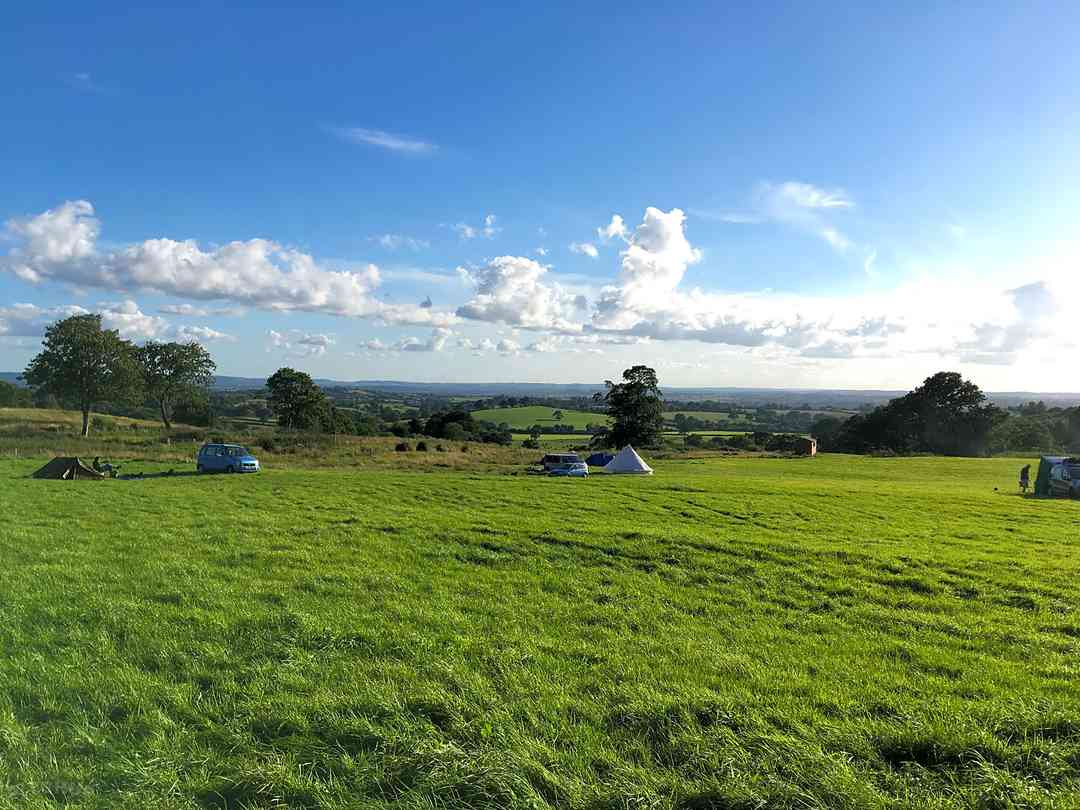 Holyrood Farm Campsite: View from campsite