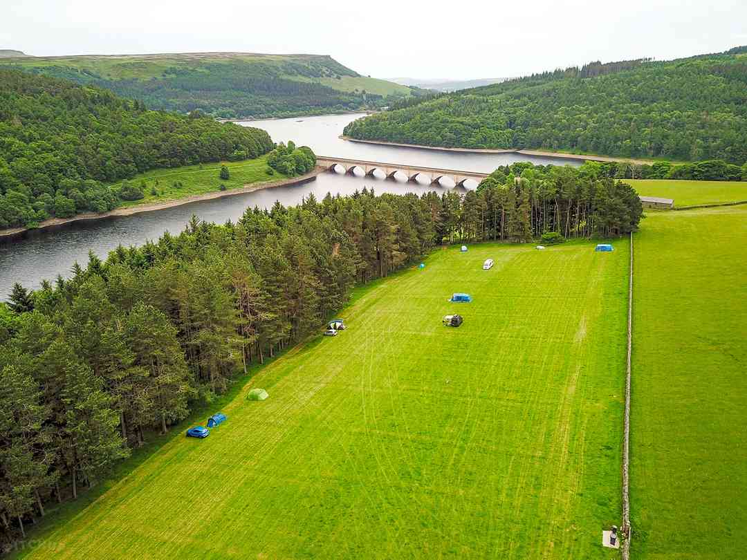 Crookhill Farm: Visitor image of the aerial view of the site