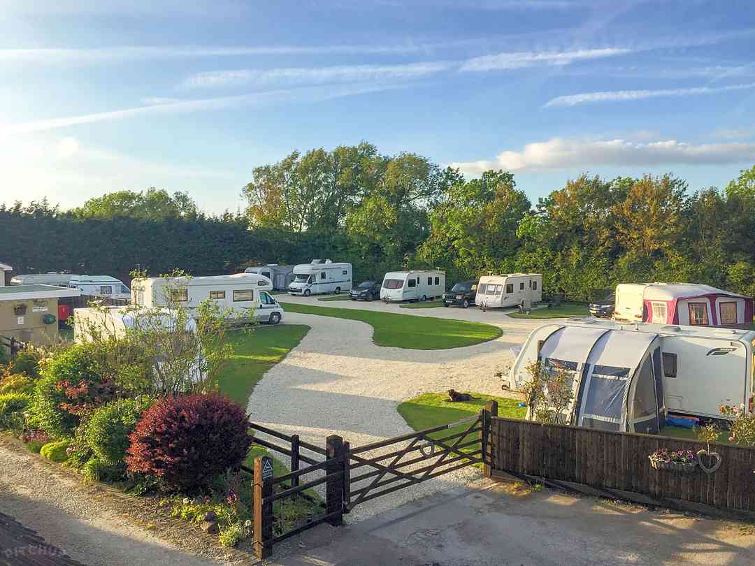 Greenacre Place Touring Caravan Park: Large Hardstanding Pitches