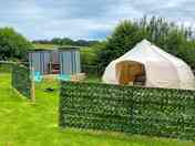 Semi private zone exclusively for Hedgerow Hideout.