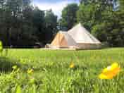Bell tent exterior (added by manager 10 Oct 2022)